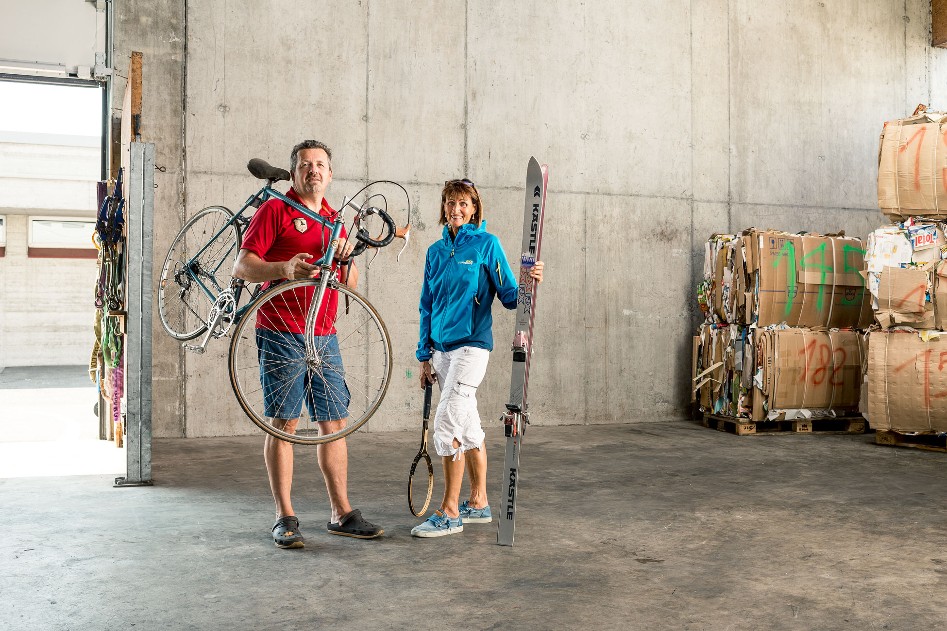 Auch Recycling ist wie Sport