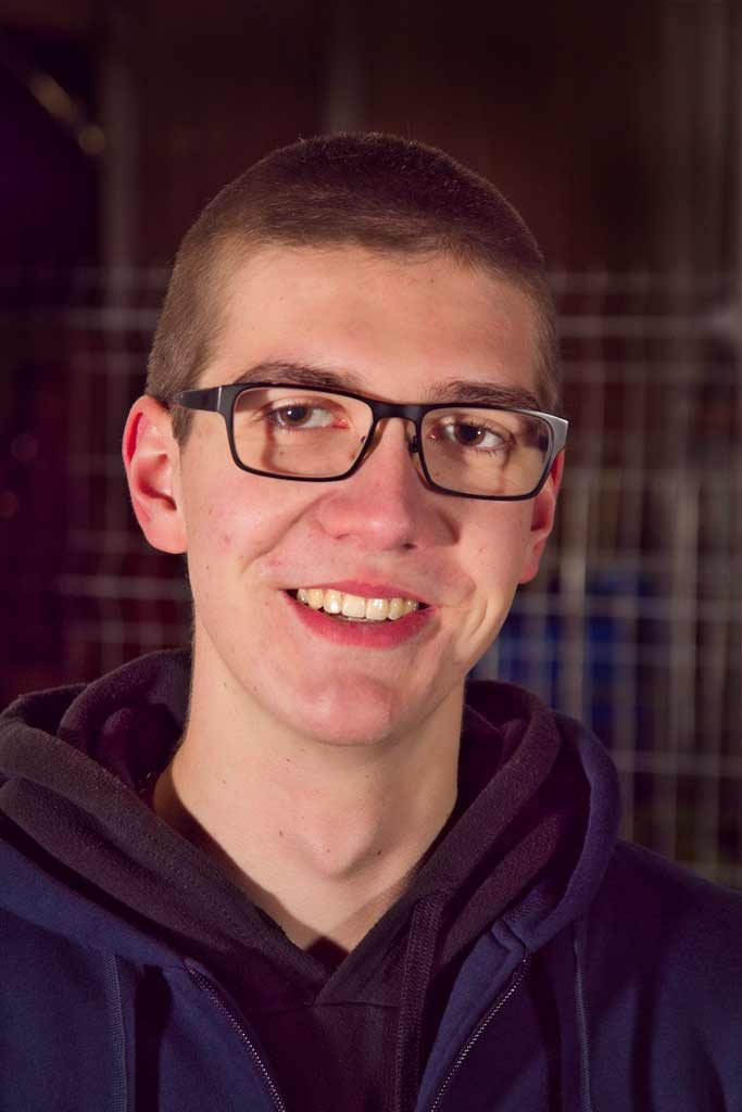 Tino Caprez Lehrling Recyclist